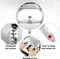 12 Pieces 18 inches Silver Foil Balloons 4D Foil Mylar Mirror Metallic Balloon Round Silver Chrome Party Decorations For Birthday Party Supplies